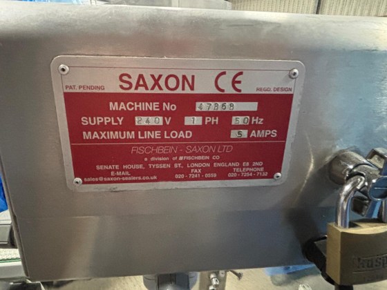 Saxon Bag Sealer with Conveyor Pic 003